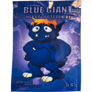 Blue Giant Herbal Incense 5g Pack Premium High-Potency Aromatic Blend