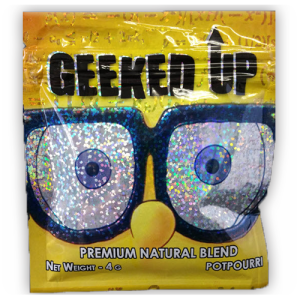 Geeked Up Herbal Incense 10g Pack Premium Aromatic Blend