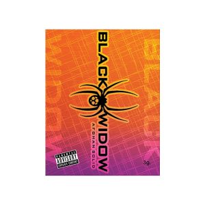 Black Widow Resin Herbal Incense 3G Pack Premium Aromatic Blend