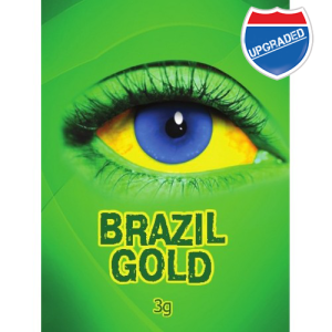Brazil Gold Herbal Incense 3G Pack Premium Aromatic Blend