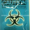 Caution Blue Herbal Incense 4g Pack Premium Aromatic Blend