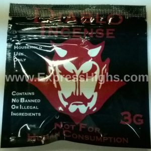 Diablo Herbal Incense 3g Pack Premium Aromatic Blend