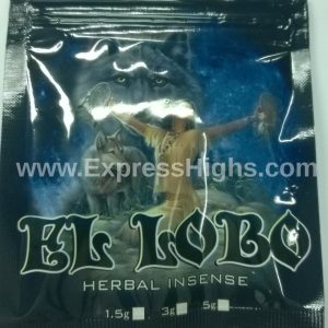 El Lobo Herbal Incense 1.5g Pack Premium High-Potency Aromatic Blend