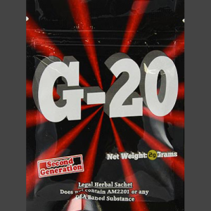 G-20 Herbal Incense 2g Pack Premium High-Potency Aromatic Blend