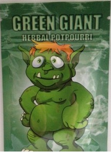 Green Giant Herbal Incense 5G Pack Premium Aromatic Blend