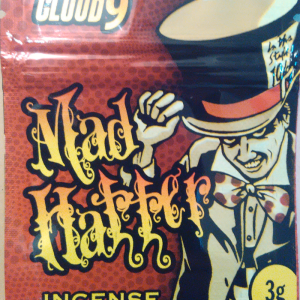 Mad Hatter Herbal Incense 3G Pack Premium Aromatic Blend