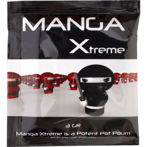 Manga Xtreme Herbal Incense 3G Pack Premium Aromatic Blend