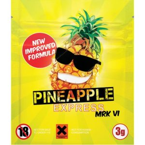 Pineapple Express Herbal Incense 3G Pack Premium Aromatic Blend