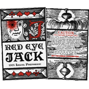 Red Eye Jack Herbal Incense 3g Pack High Potency Blend
